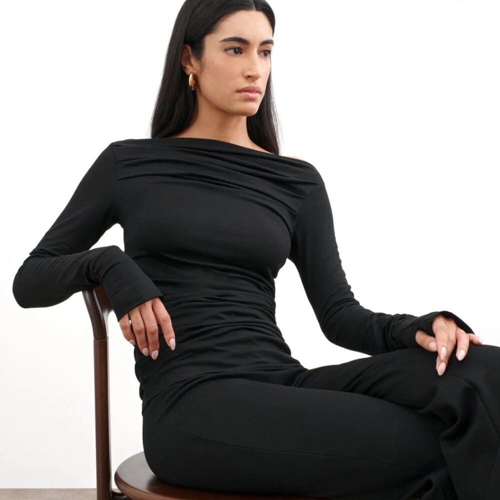 Marcella black Cooper top large nwt - Picture 8 of 12